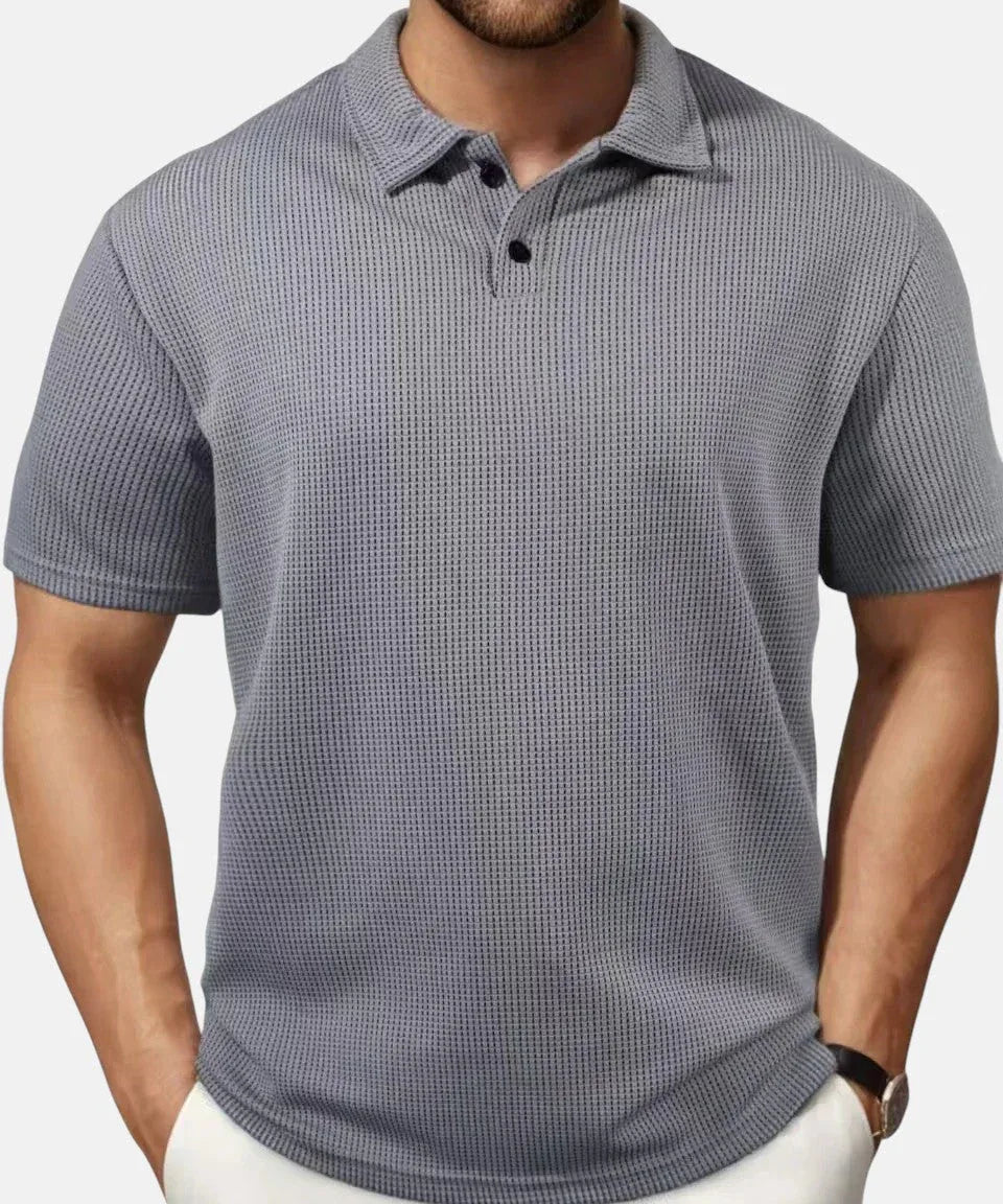 Miguel | Polo de Punto de Manga Corta Transpirable - Hala Madrid