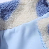 Dianne Reverzibilna Jakna Uzorak Srca Udobna Modna Elegantna