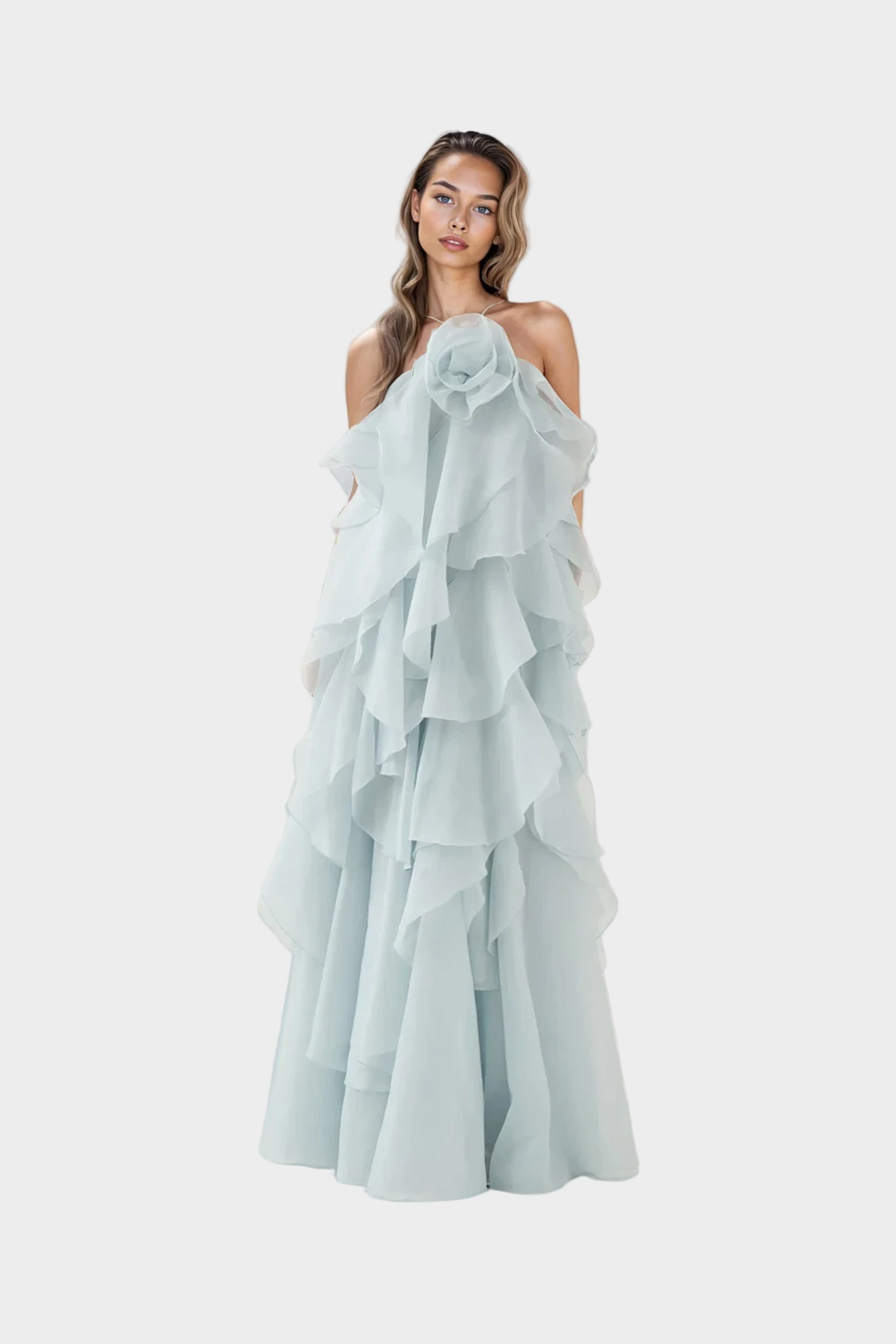 Maxi Haljina s Romantičnim Osjećajem i Aristokratskim Stilom