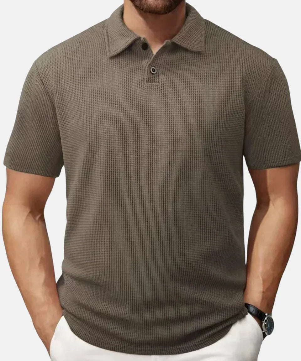 Miguel | Polo de Punto de Manga Corta Transpirable - Hala Madrid