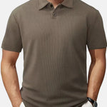 Miguel | Polo de Punto de Manga Corta Transpirable - Hala Madrid