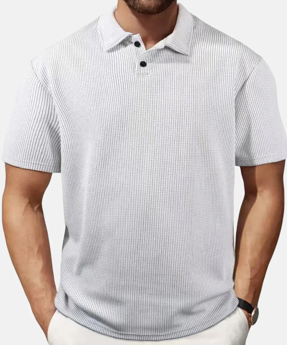 Miguel | Polo de Punto de Manga Corta Transpirable - Hala Madrid