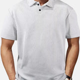 Miguel | Polo de Punto de Manga Corta Transpirable - Hala Madrid