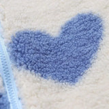 Dianne Reverzibilna Jakna Uzorak Srca Udobna Modna Elegantna