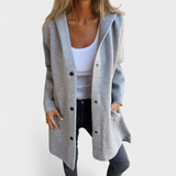 Rajna Urbani Kaput S Kapuljačom Za Bez Napora Stilom