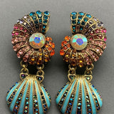 Amalia Naušnice Flicker Shell Sa Sjajnim Školjkama Za Primorski Stil I Univerzalnu Nosivost