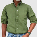 Andrés | Camisa Clásica de Cuello alto - Hala Madrid