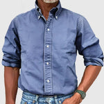 Andrés | Camisa Clásica de Cuello alto - Hala Madrid