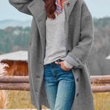 AMELIE - Stilvolle lange Winterjacke