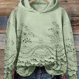 SASCHA Casual Hoodie Sa Printom Za Opušten Stil Nošenja