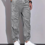 Rossi Roma | PANTALON CARGO EN CORDUROY - Hala Madrid