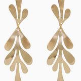 Naušnice Od Mesinga S Lišćem Viseće Za Elegantan Stil I Prirodni Zemljani Dojam Za Svaku Prigodu