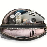 Cora Belle Minimalna Torbica Na Ramenu S Uzorkom Krokodila Od Umjetne Koze Crna Za Dnevne Izlaske I Elegantan Stil