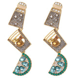 Koktel Dijamantne Kapljične Naušnice Sa Blještavim Diamantima Savršene Za Večernje Prilike I Svečane Događaje