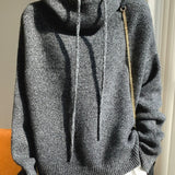 Beady Udoban I Topli Džemper S Kapuljačom Za Hladne Dane