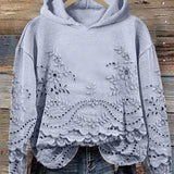 SASCHA Casual Hoodie Sa Printom Za Opušten Stil Nošenja