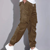 Rossi Roma | PANTALON CARGO EN CORDUROY - Hala Madrid