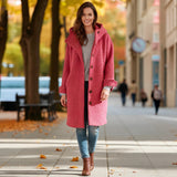 AMELIE - Stilvolle lange Winterjacke