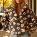 Daisy Fleece Sherpa Pokrivalo Za Užitak I Hladnih Večeri