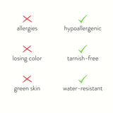 Anillo de trébol dorado - Hala Madrid