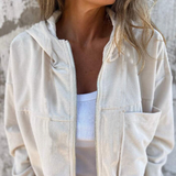 Lenia Kapuljačasta Jakna Sa Zipom Za Moderan Zimski Stil