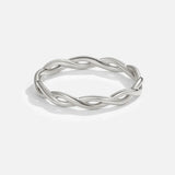 Anillo Giratorio de Plata 18K Infinidad - Hala Madrid