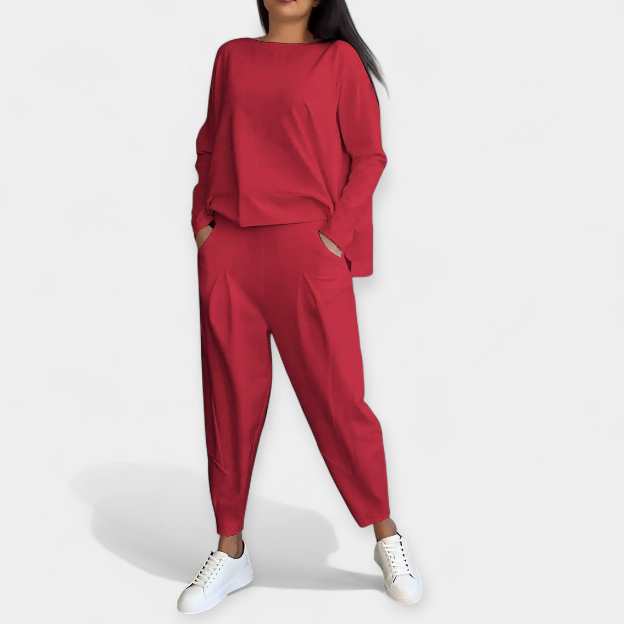 Elegantan Set S Dugim Rukavima Za Casual Stil I Udobu