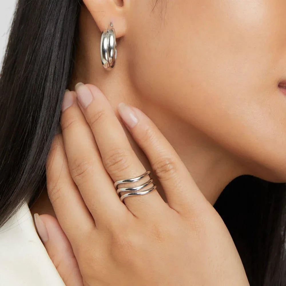 Anillo de Plata Estratificado Kiya - Hala Madrid