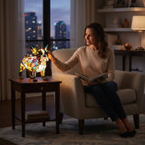 Thor Lampa S Vitražnim Dizajnom Za Dnevni Boravak I Hodnik