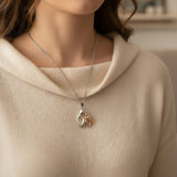 Olivia I Ivy Ogrlica Mačji Zagrljaj Ljubav Zauvijek Lagana I Udobna Za Nošenje Za Žene