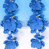 Phyllis Varnish Cvjetne Naušnice Lakirane Sa Sjajem Za Elegantne Prigode I Svakom Stilu