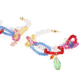 Rox Naušnice S Perlicama I Šarenim Resicama Za Moderan I Živahan Stil Za Svakodnevne I Posebne Prilike