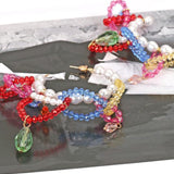 Rox Naušnice S Perlicama I Šarenim Resicama Za Moderan I Živahan Stil Za Svakodnevne I Posebne Prilike