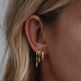 Sienna Naušnice Moderne Elegancije Sa Zlatnim Detaljima Za Svečane Prigode I Svakodnevnu Upotrebu