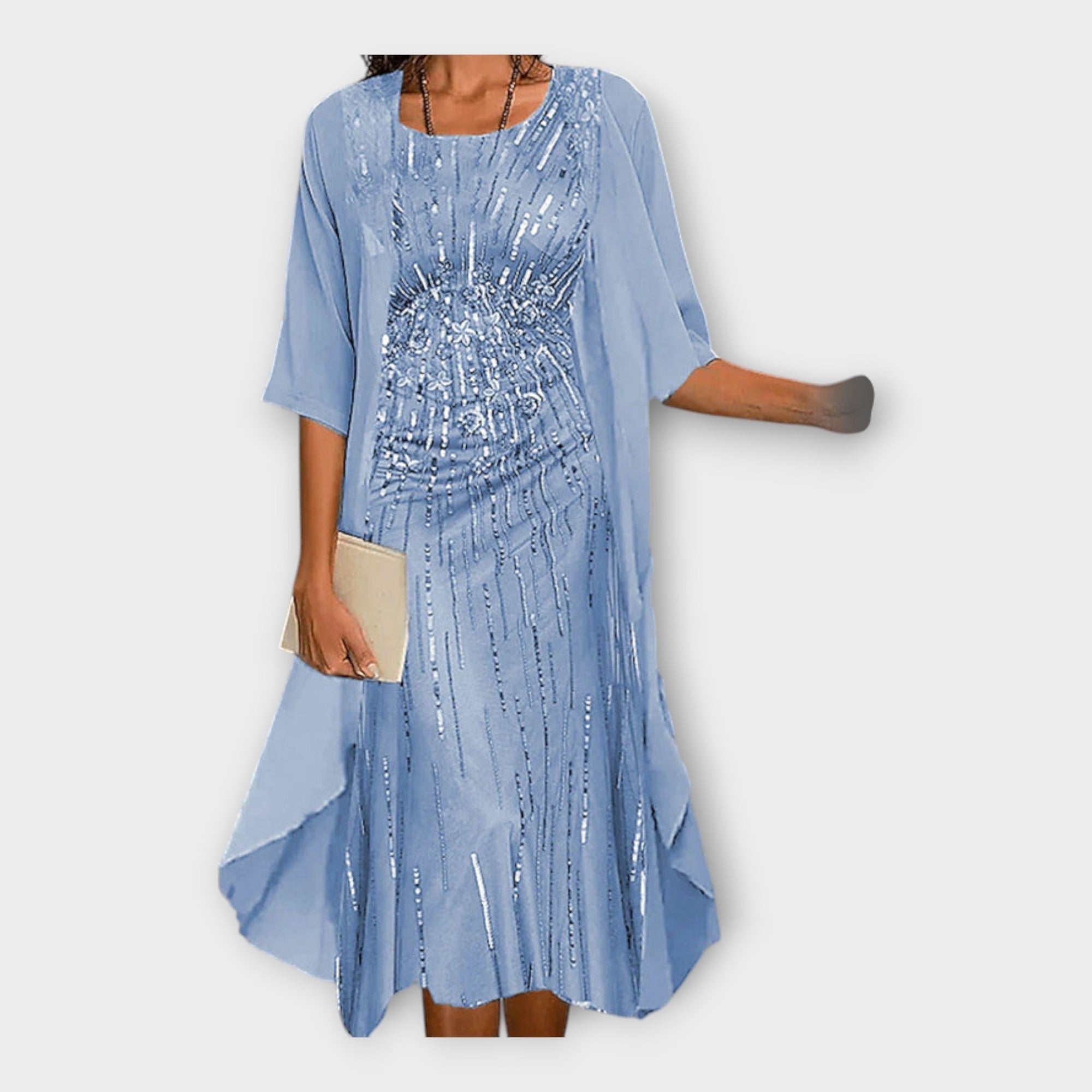 Lagana Haljina S Vanjskom Jaknom I Uzorcima Za Sve Prilike