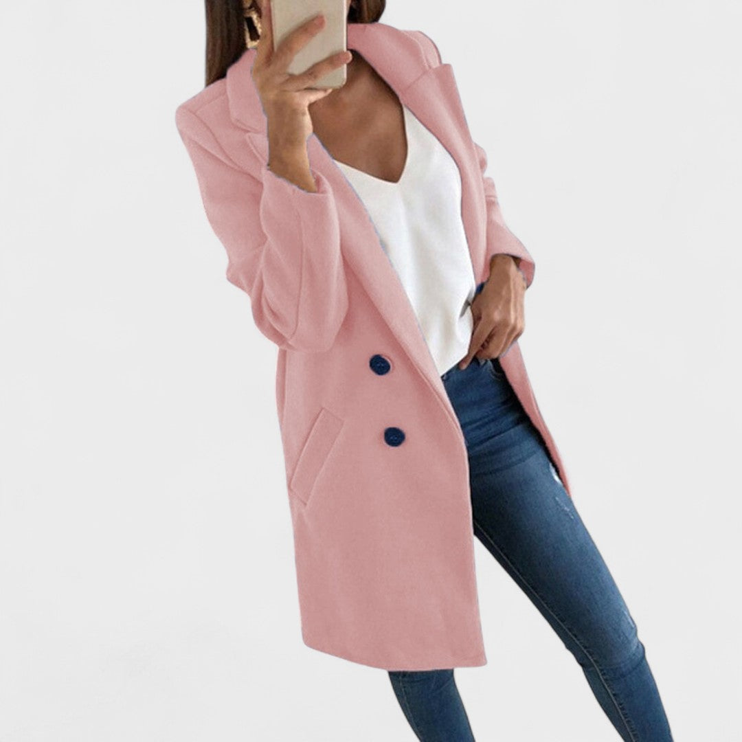 Andreja Pametni Kaput Od Pamuka S Dvama Gumbima Klasičan