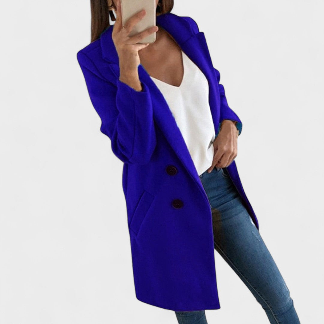 Andreja Pametni Kaput Od Pamuka S Dvama Gumbima Klasičan