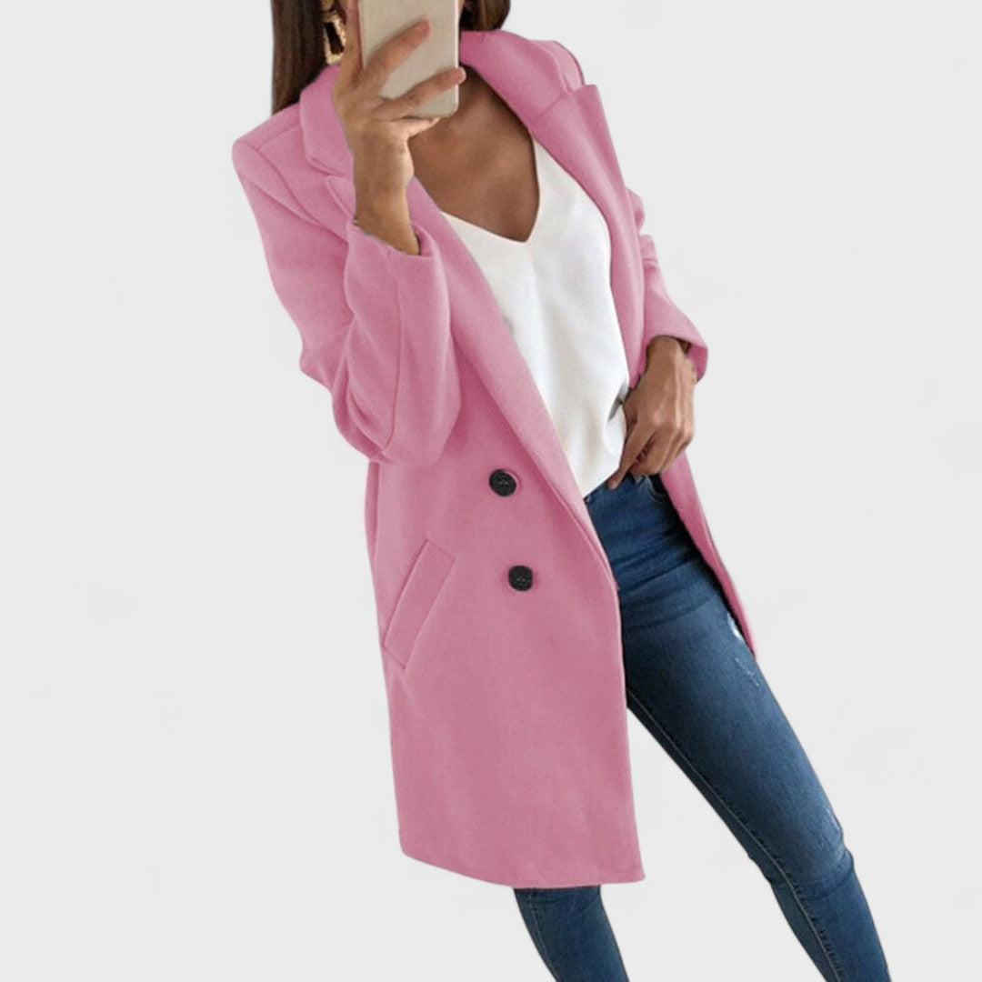 Andreja Pametni Kaput Od Pamuka S Dvama Gumbima Klasičan