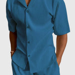 Alejandro | Conjunto con camisa y pantalón corto - Hala Madrid