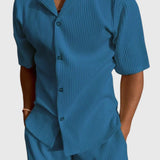 Alejandro | Conjunto con camisa y pantalón corto - Hala Madrid