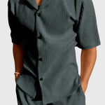 Alejandro | Conjunto con camisa y pantalón corto - Hala Madrid