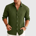 Juan | Camisa Lino Esencial - Hala Madrid