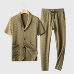 David | Conjunto con camisa y pantalón fresco - Hala Madrid