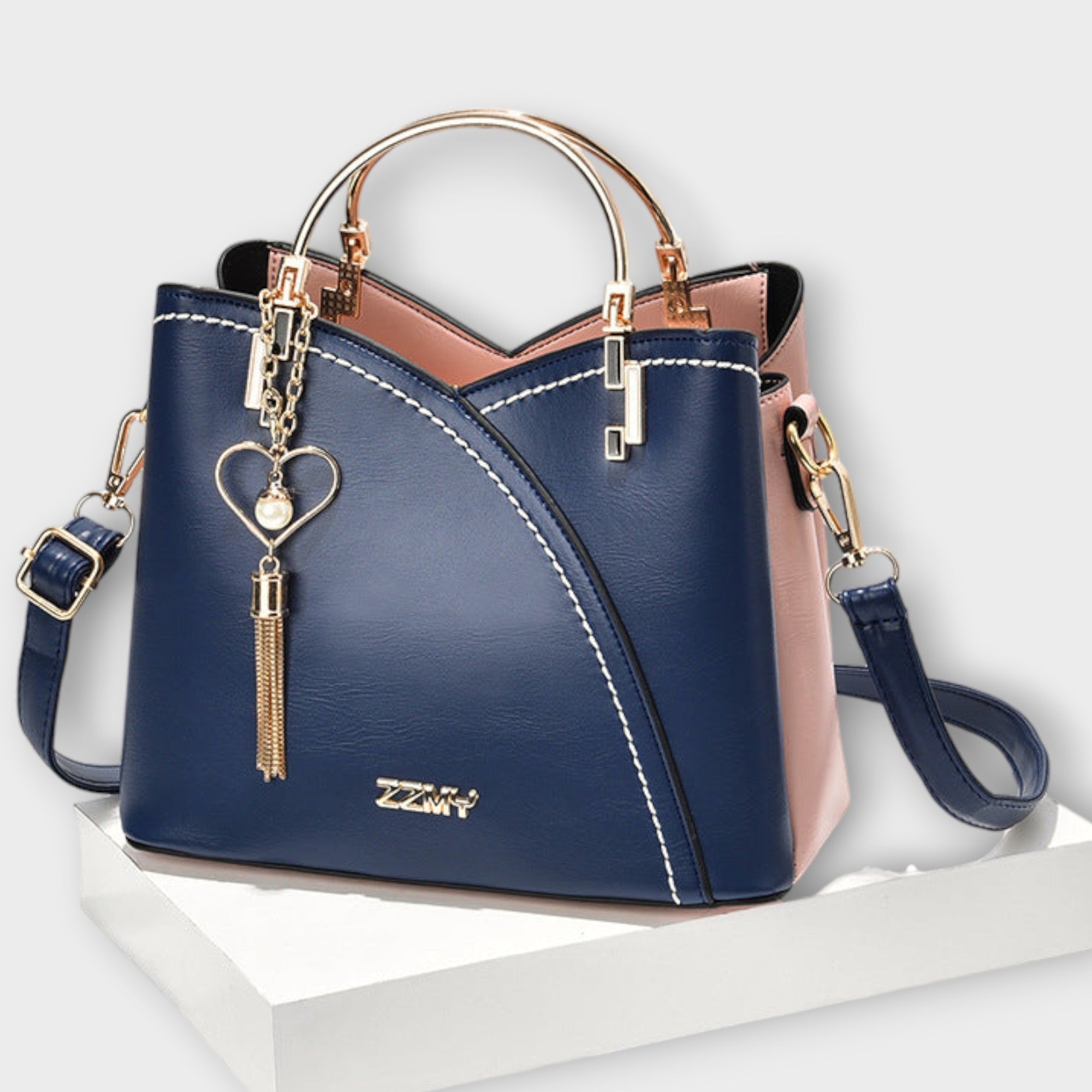 Sjajna Ručno Izrađena Torba Sa Zlatnim Detaljima Za Svaki Dan Za Moderne Žene Luksuzni Dodatak